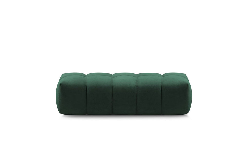 MONT WHITE velvet pouffe - BOBOCHIC - The Bradery