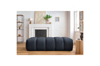 MONT WHITE velvet pouffe - BOBOCHIC - The Bradery