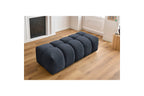 MONT WHITE velvet pouffe - BOBOCHIC - The Bradery