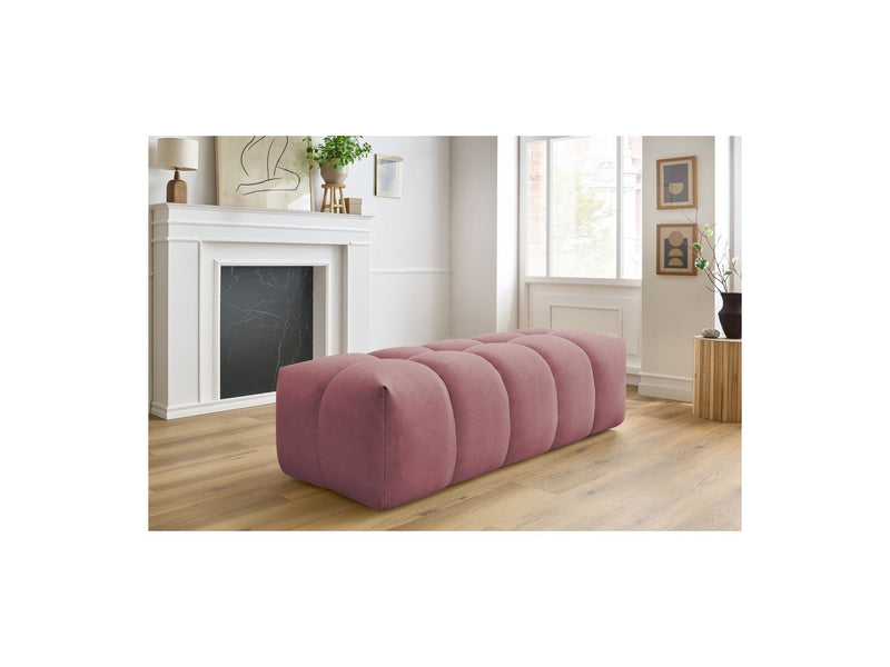 Pouf MONT BLANC velours - BOBOCHIC - The Bradery