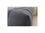 MONT WHITE velvet pouffe - BOBOCHIC - The Bradery