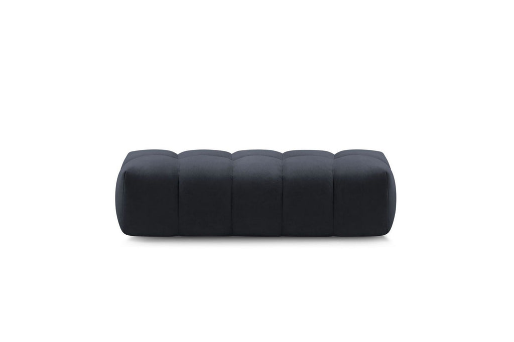 MONT WHITE velvet pouffe - BOBOCHIC - The Bradery