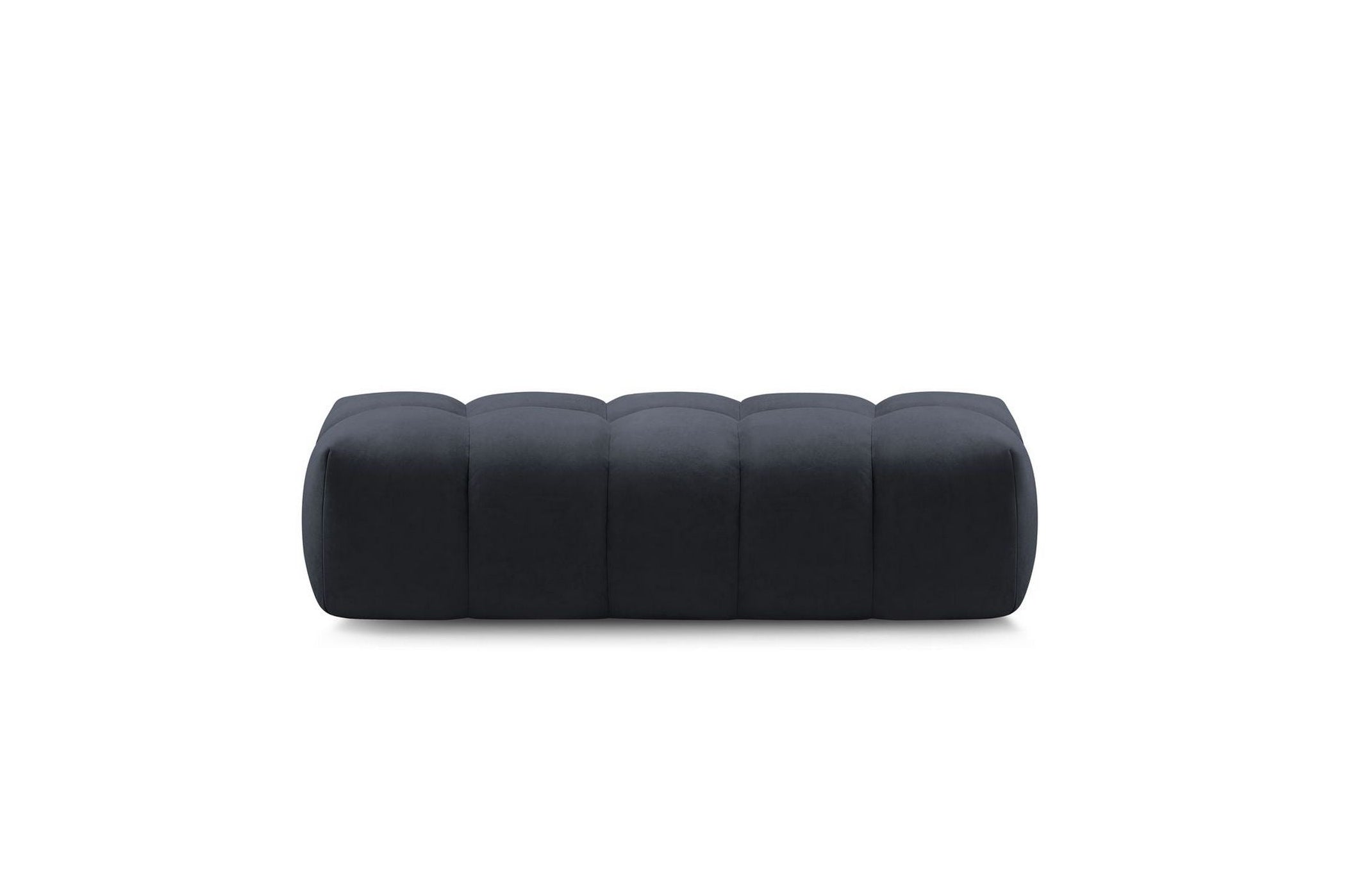 MONT WHITE velvet pouffe - BOBOCHIC - The Bradery