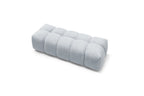 MONT WHITE velvet pouffe - BOBOCHIC - The Bradery