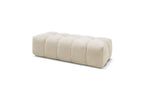 MONT WHITE velvet pouffe - BOBOCHIC - The Bradery
