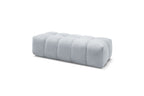MONT WHITE velvet pouffe - BOBOCHIC - The Bradery