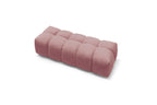 MONT WHITE velvet pouffe - BOBOCHIC - The Bradery