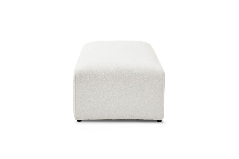 Pouf pour canapé modulable MEGEVE tissu bouclette - BOBOCHIC - The Bradery