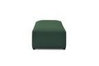 Puf para sofá modular MEGEVE de tejido liso - BOBOCHIC - The Bradery
