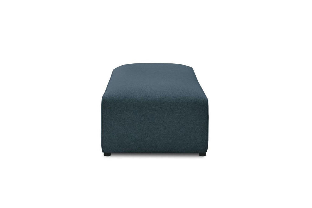 Puf para sofá modular MEGEVE de tejido liso - BOBOCHIC - The Bradery