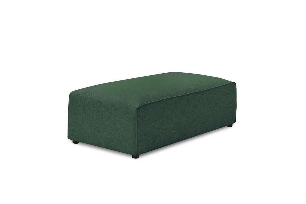 Puf para sofá modular MEGEVE de tejido liso - BOBOCHIC - The Bradery