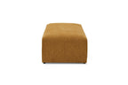 Puf para sofá modular MEGEVE de tela texturizada - BOBOCHIC - The Bradery