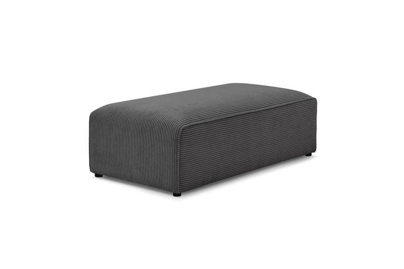 Pouf pour canapé modulable MEGEVE tissu velours côtelé - BOBOCHIC - The Bradery