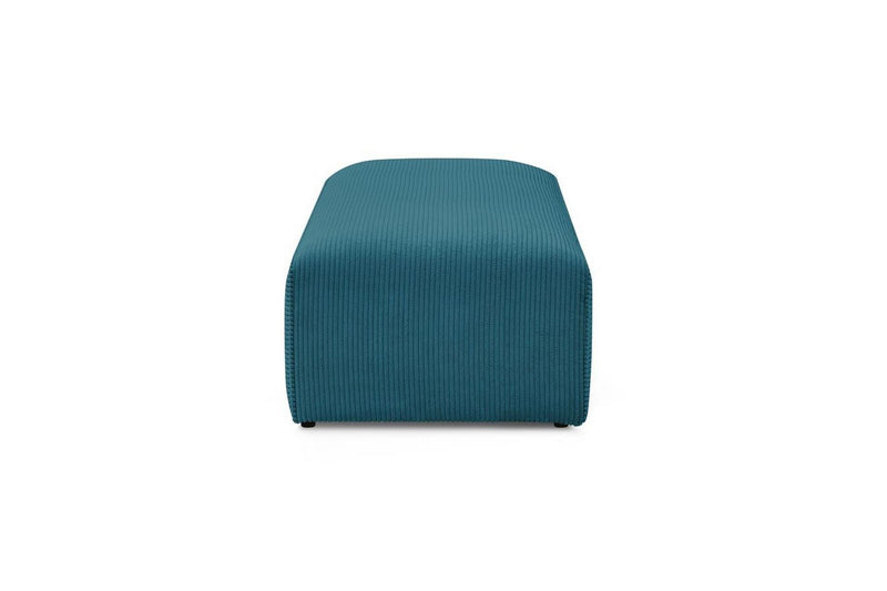 Pouf pour canapé modulable MEGEVE tissu velours côtelé - BOBOCHIC - The Bradery