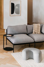 Pouf Ü - Laine - Gris Universel - Noo.ma Design - The Bradery