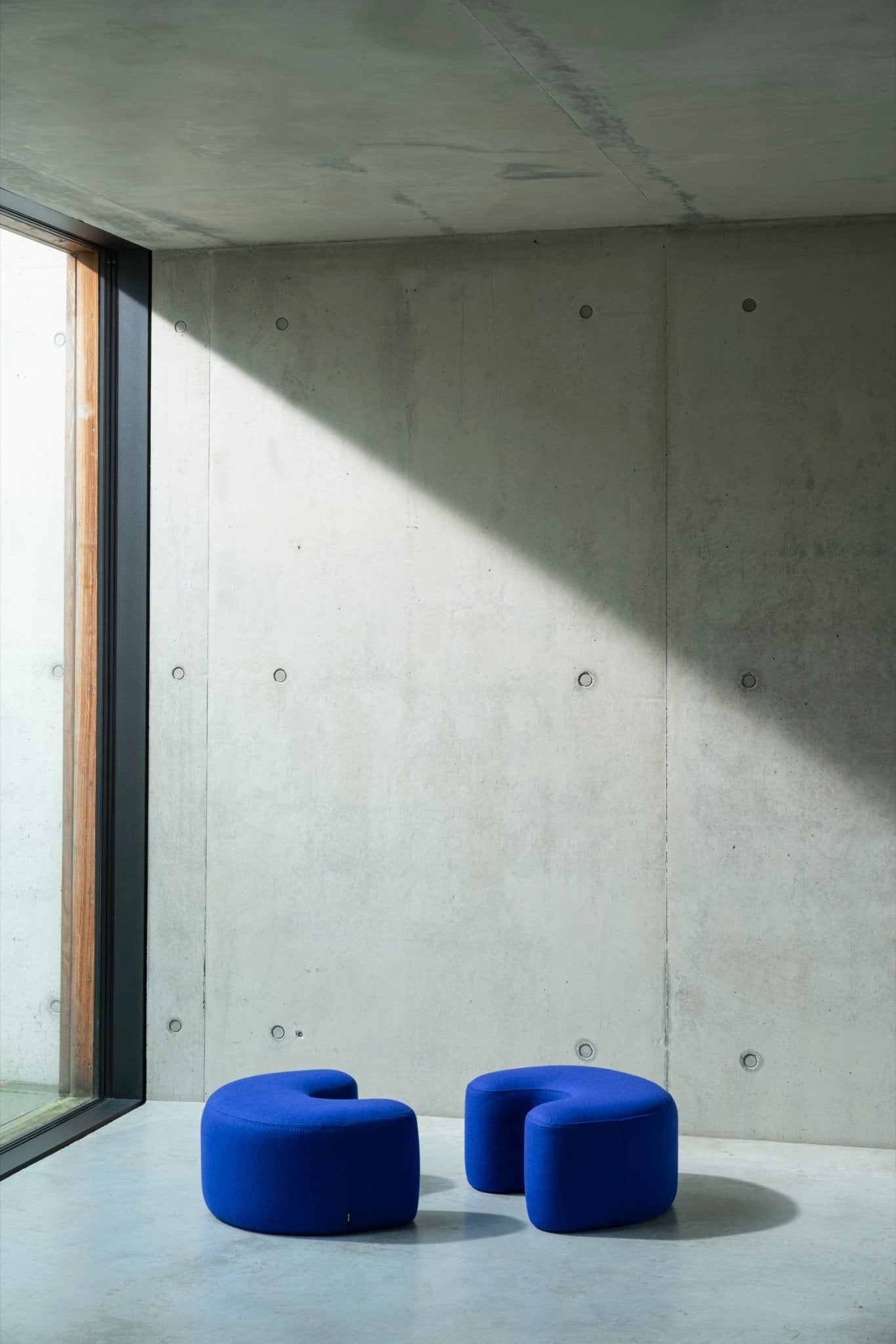 Pouf Ü - Laine - Myrtilles - Noo.ma Design - The Bradery