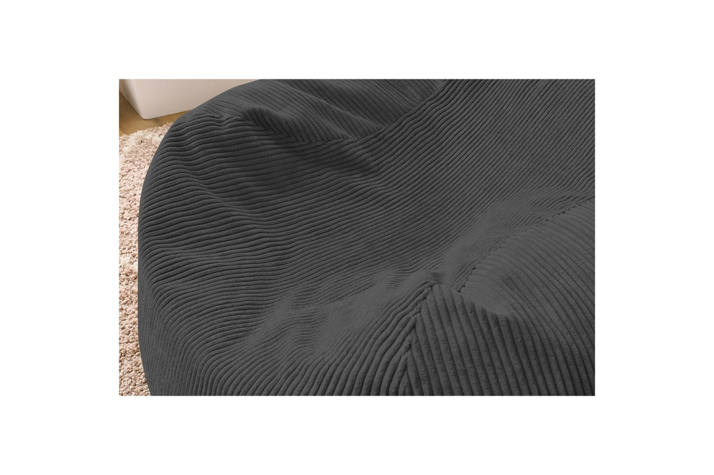 Ultra-soft VOLTAIRE corduroy pouffe - BOBOCHIC - The Bradery