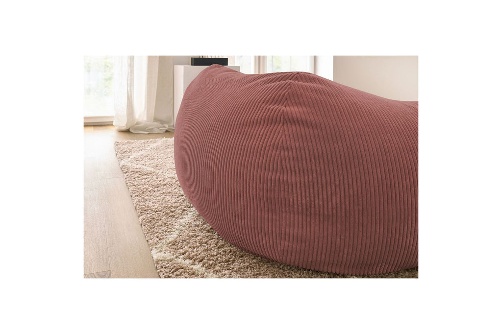 Ultra-soft VOLTAIRE corduroy pouffe - BOBOCHIC - The Bradery