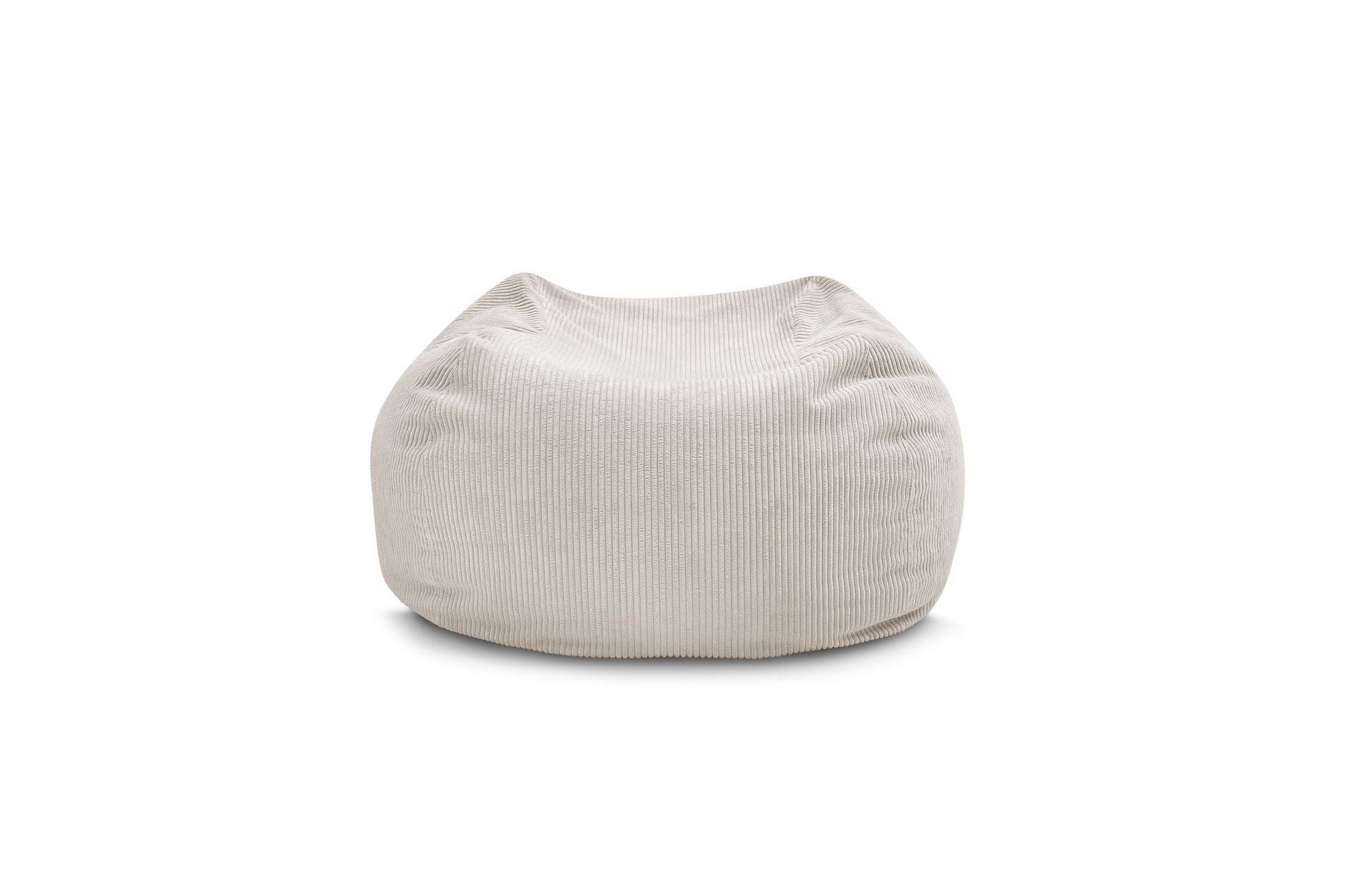 Ultra-soft VOLTAIRE corduroy pouffe - BOBOCHIC - The Bradery