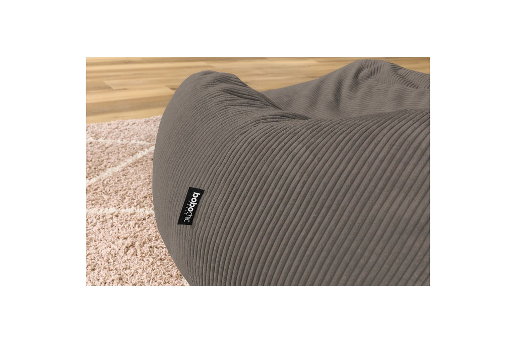 Ultra-soft VOLTAIRE corduroy pouffe - BOBOCHIC - The Bradery