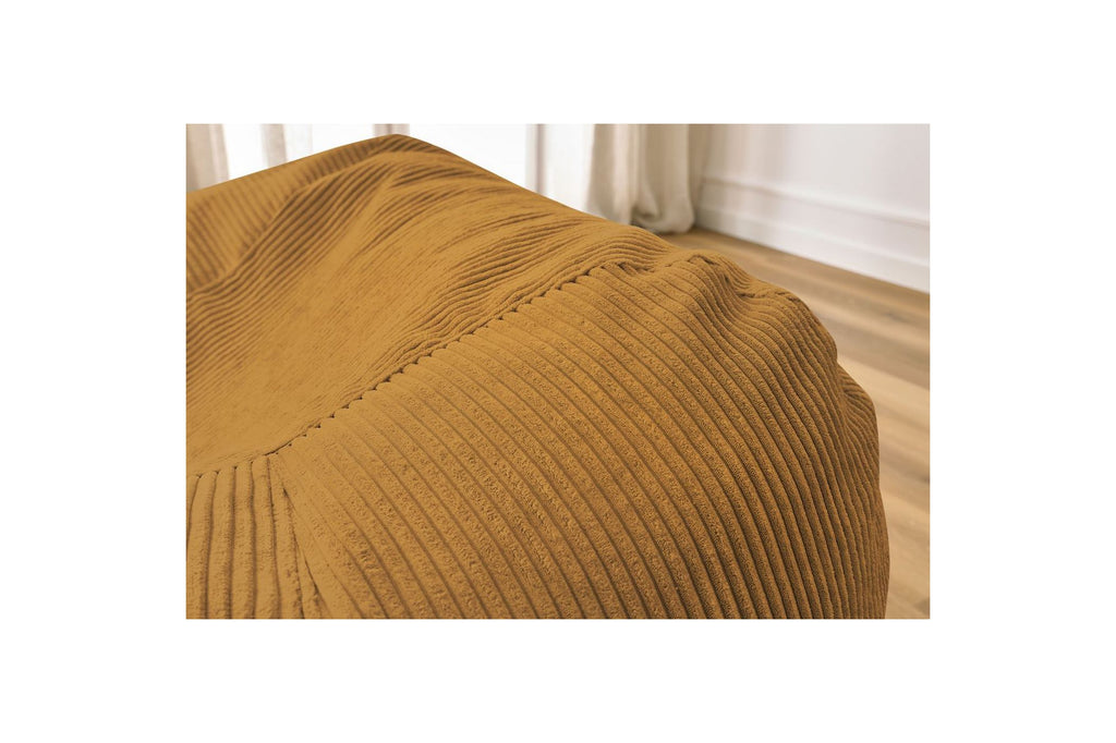 Ultra-soft VOLTAIRE corduroy pouffe - BOBOCHIC - The Bradery