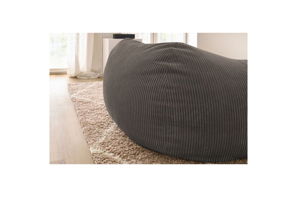 Ultra-soft VOLTAIRE corduroy pouffe - BOBOCHIC - The Bradery