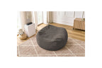 Ultra-soft VOLTAIRE corduroy pouffe - BOBOCHIC - The Bradery