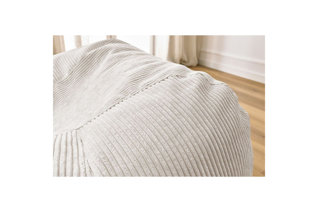 Ultra-soft VOLTAIRE corduroy pouffe - BOBOCHIC - The Bradery