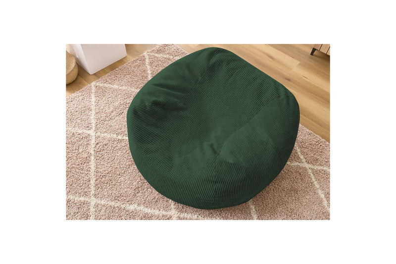 Pouf ultra moelleux VOLTAIRE velours côtelé - BOBOCHIC - The Bradery