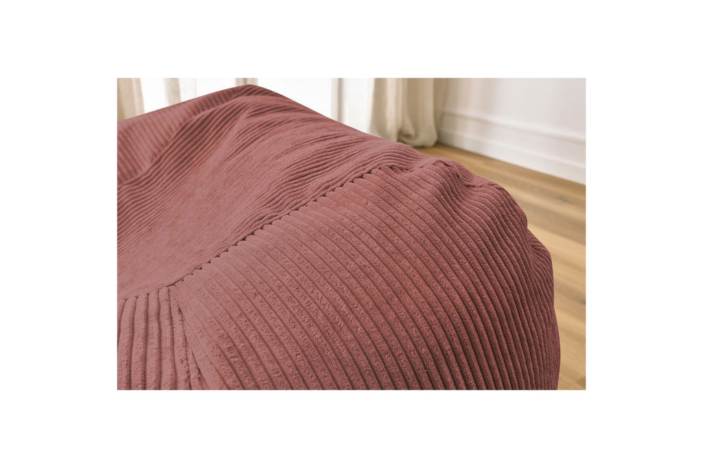 Ultra-soft VOLTAIRE corduroy pouffe - BOBOCHIC - The Bradery