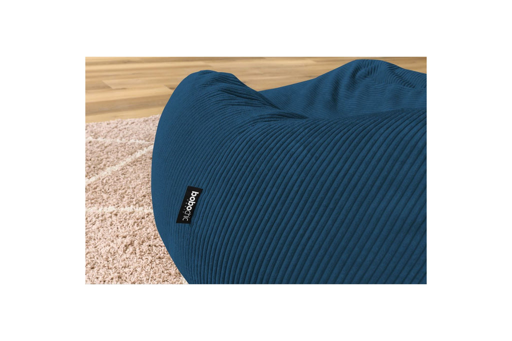 Ultra-soft VOLTAIRE corduroy pouffe - BOBOCHIC - The Bradery