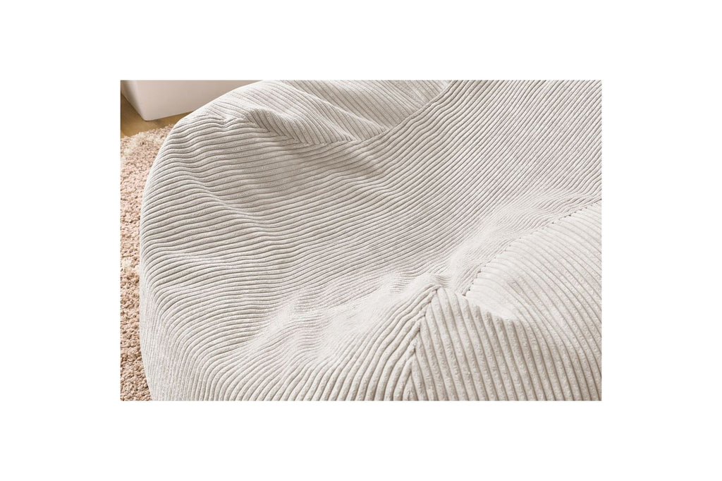Ultra-soft VOLTAIRE corduroy pouffe - BOBOCHIC - The Bradery