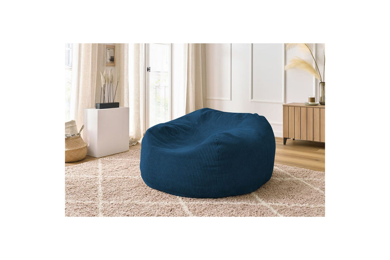 Pouf ultra moelleux VOLTAIRE velours côtelé - BOBOCHIC - The Bradery