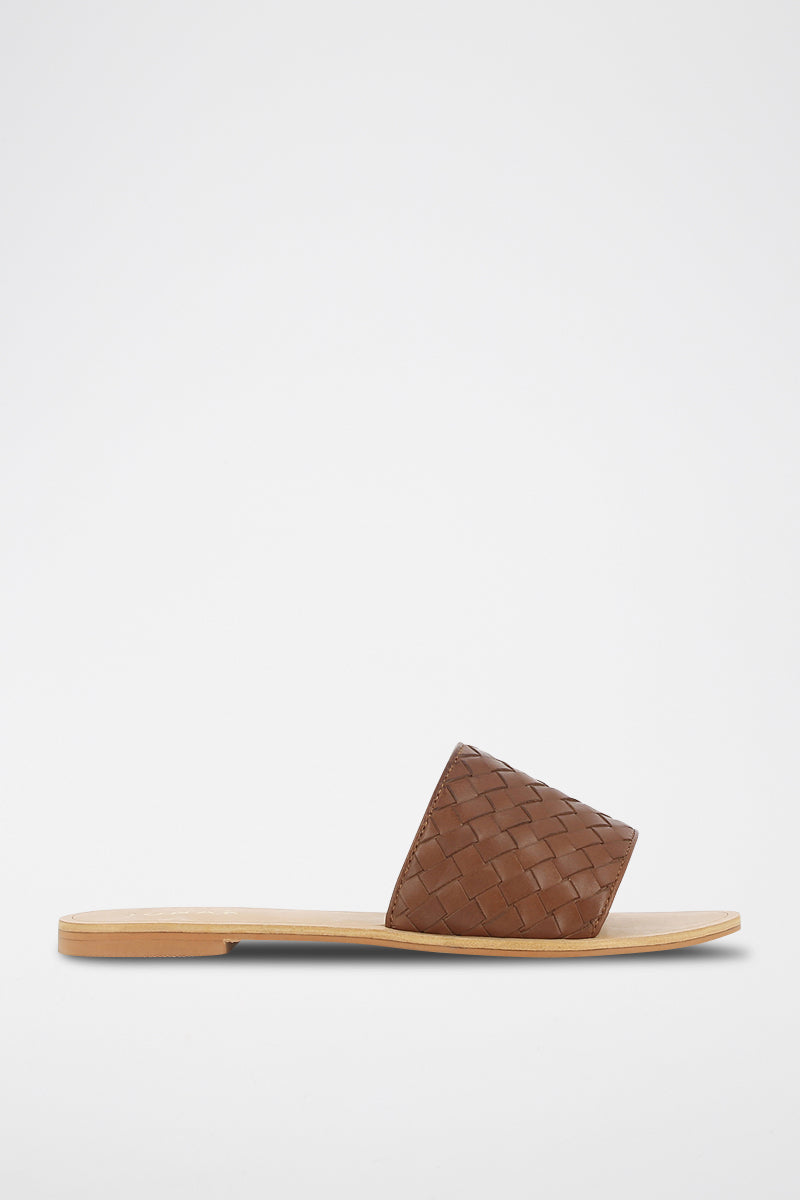 Jonak - sandals Willy Cuir - Cognac