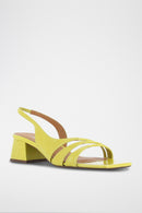 Jonak - Sandales Dickens Cuir Vieilli - Jaune