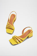 Jonak - Dickens Sandals Aged Leather - Yellow