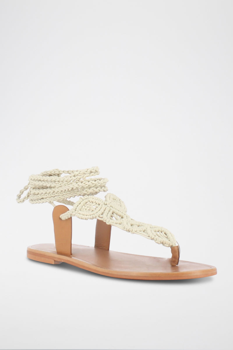 Jonak - Plagettes Washington Cuir  - Camel