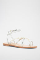 Jonak - sandals Wesley Cuir Metallise - Silver