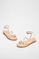 Jonak - sandals Wesley Cuir Metallise - Silver