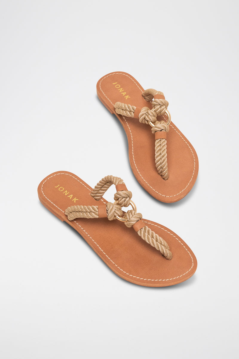 Jonak - sandals Wild Corde - Beige