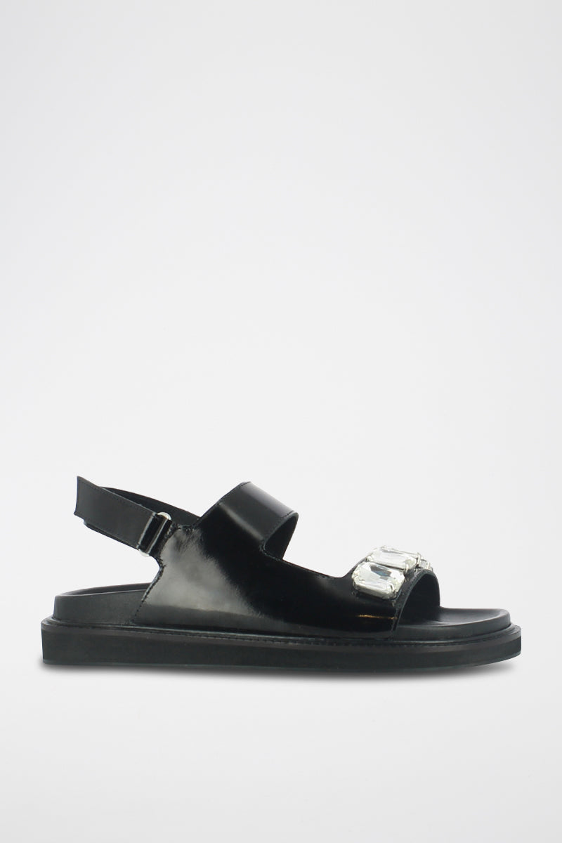 Jonak - Winter Sandals Cuir Glace - Black