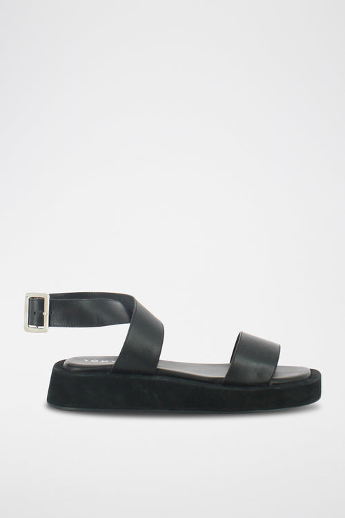 Jonak - Wombat Sandals Leather - Black