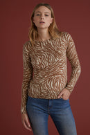 Pull Camel - Femme