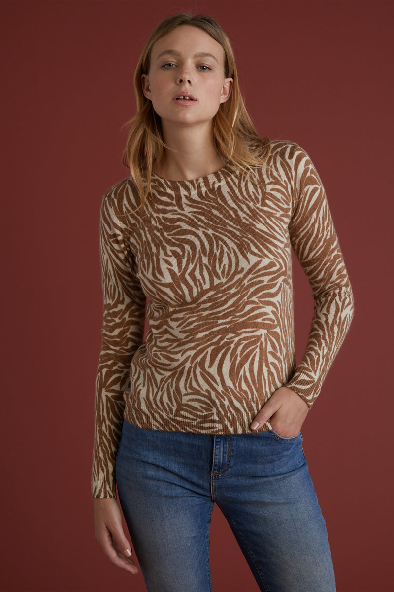Pull Camel - Femme