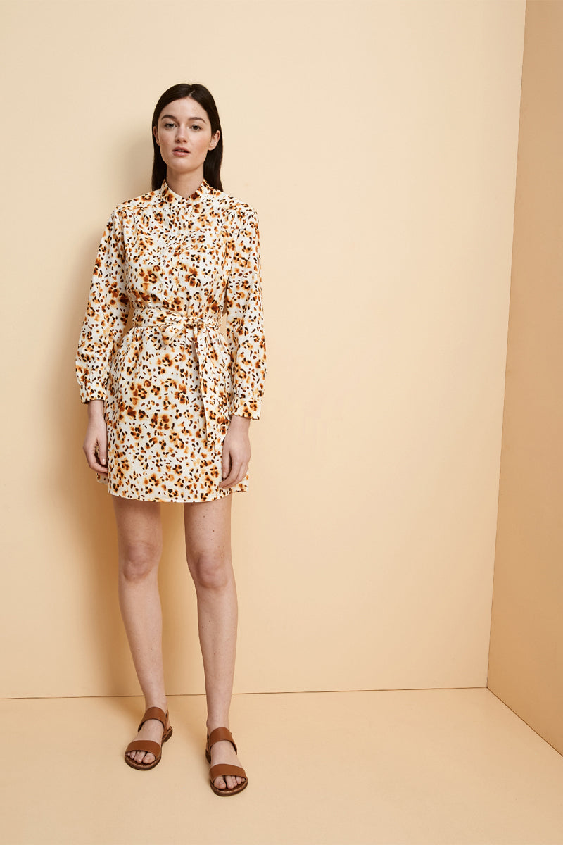 Robe-Chemise Imprimé Léopard - Imprimé Léopard - Femme