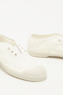 Bensimon - Tennis Elly Brod Anglaise Ecru - Enfant