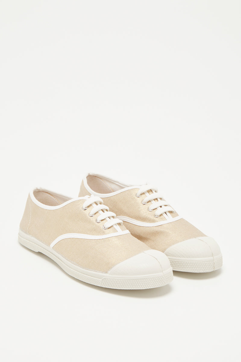 Bensimon - Tennis Shoes Lacet Or - Femme