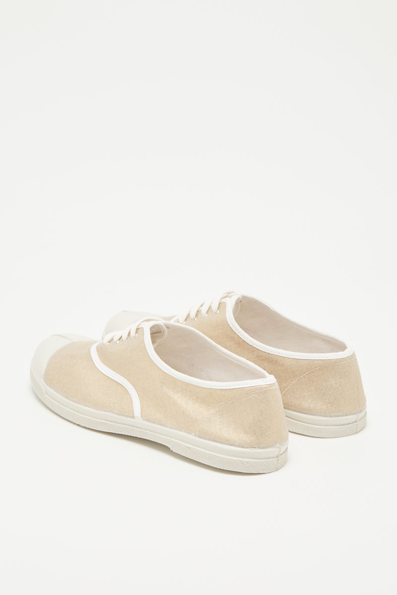 Bensimon - Tennis Shoes Lacet Or - Femme