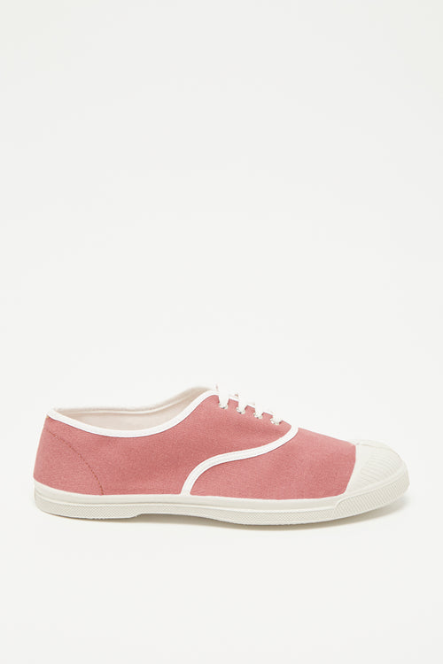 Bensimon - Zapatillas Tenis Encaje Rosa - Mujer