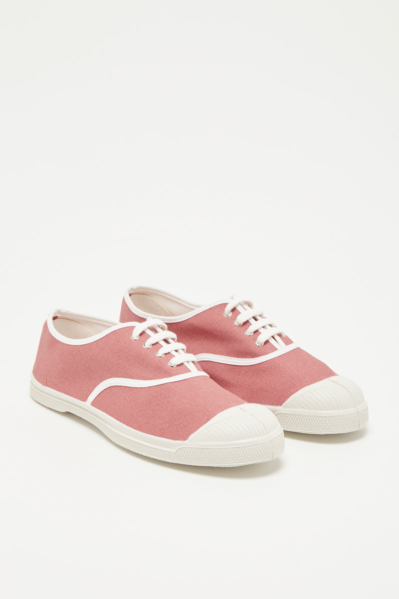 Bensimon - Zapatillas Tenis Encaje Rosa - Mujer